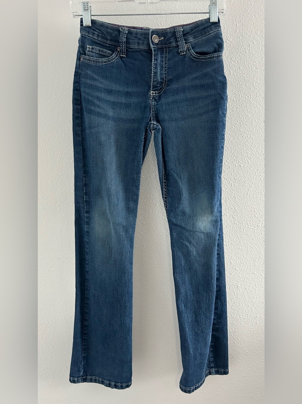 Kids Blue Straight-Leg Jeans
